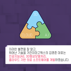 인체 3D SW 기술자, 손으로 만들던 치과 보정물을 AI로 개발한다3에 관한 인포그래픽입니다. 자세한 사항은 하단에 있습니다.