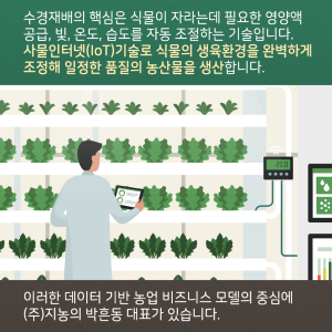 데이터로 농업혁명을 이끄는 농업정보시스템의 선구자3에 관한 인포그래픽입니다. 자세한 사항은 하단에 있습니다.
