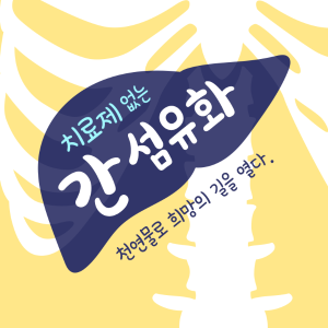 치료제 없는 간섬유화, 천연물로 희망의 길을 열다1에 관한 인포그래픽입니다. 자세한 사항은 하단에 있습니다.