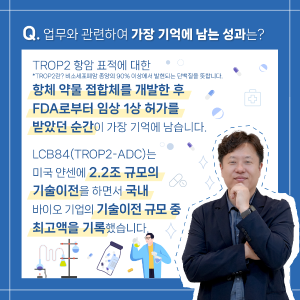‘신약개발’ 한 우물 연구, 2.2조 기술이전 성공 비결은?4에 관한 인포그래픽입니다. 자세한 사항은 하단에 있습니다.