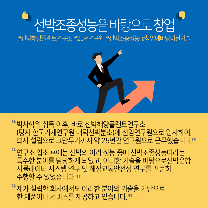 "온실에서 거친 광야로" 연구원창업...'해양과학 사업화' 대표 롤모델3에 관한 인포그래픽입니다. 자세한 사항은 하단에 있습니다.