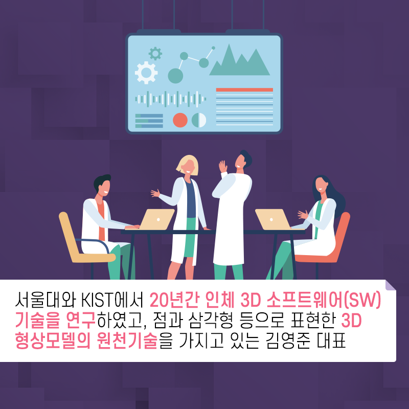 인체 3D SW 기술자, 손으로 만들던 치과 보정물을 AI로 개발한다8에 관한 인포그래픽입니다. 자세한 사항은 하단에 있습니다.