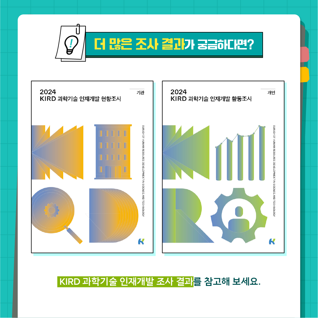 과학기술인 97.9%가 경력개발이 필요하다고 답한 이유는?7에 관한 인포그래픽입니다. 자세한 사항은 하단에 있습니다.
