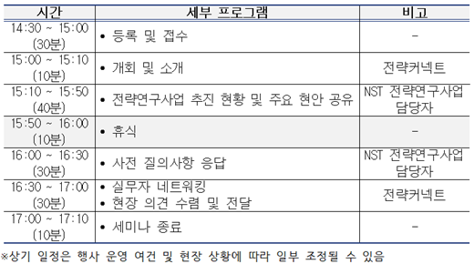 일정